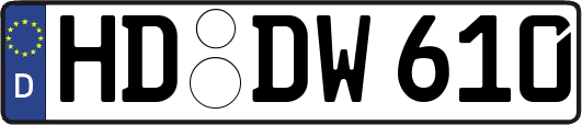 HD-DW610