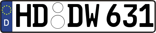 HD-DW631