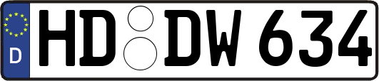 HD-DW634
