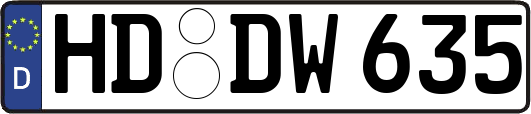 HD-DW635