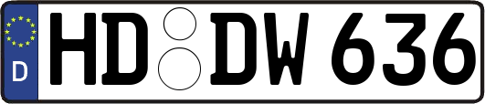 HD-DW636