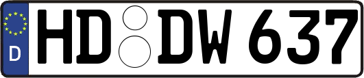HD-DW637