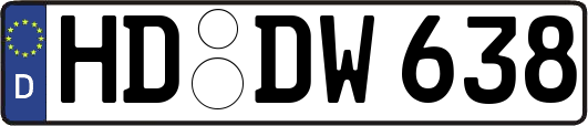 HD-DW638