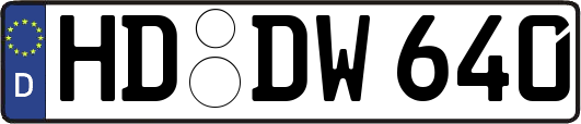 HD-DW640