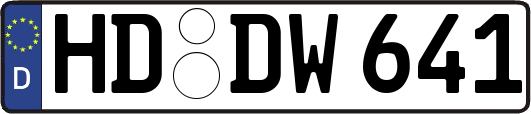 HD-DW641