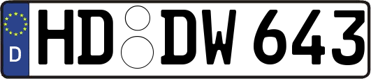 HD-DW643