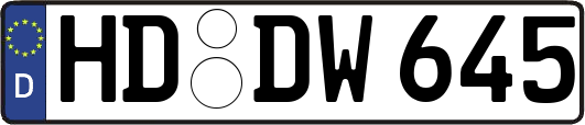 HD-DW645