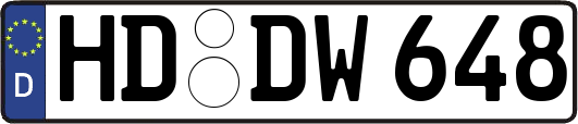 HD-DW648