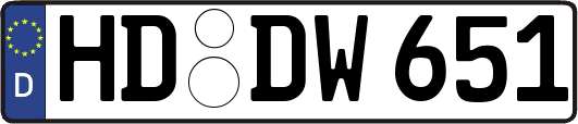 HD-DW651