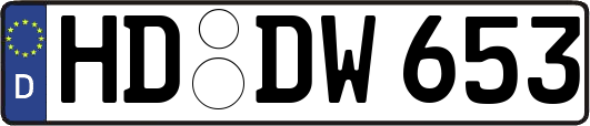 HD-DW653