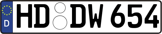 HD-DW654