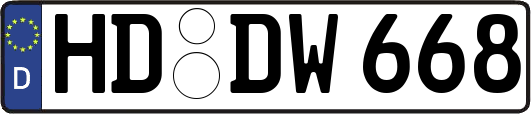 HD-DW668