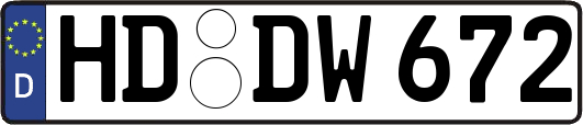 HD-DW672