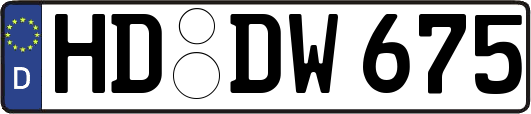 HD-DW675