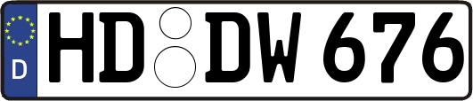 HD-DW676