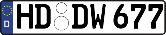 HD-DW677