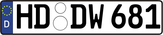 HD-DW681