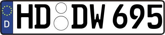 HD-DW695
