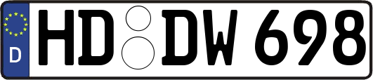 HD-DW698