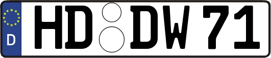 HD-DW71