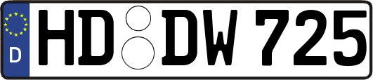 HD-DW725