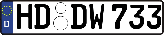 HD-DW733