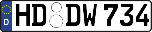 HD-DW734