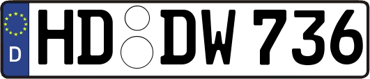 HD-DW736