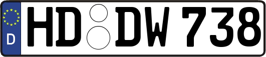 HD-DW738