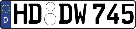 HD-DW745