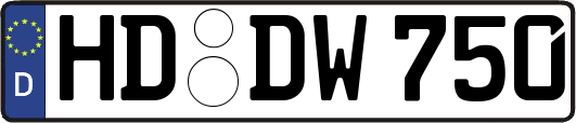 HD-DW750