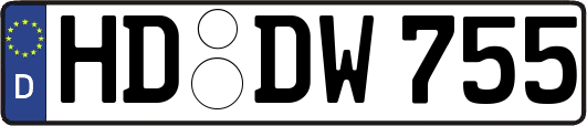 HD-DW755