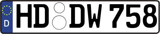 HD-DW758