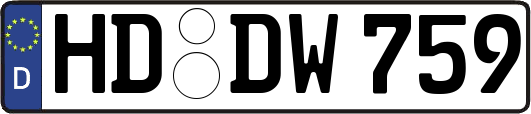 HD-DW759