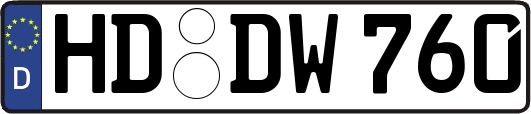 HD-DW760