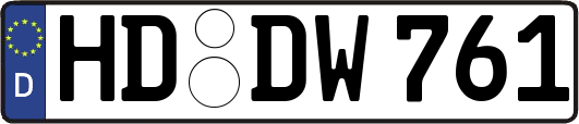 HD-DW761