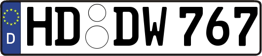HD-DW767