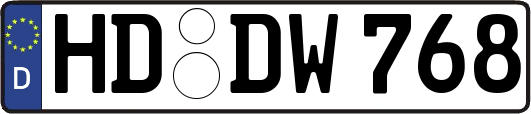 HD-DW768