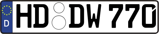 HD-DW770