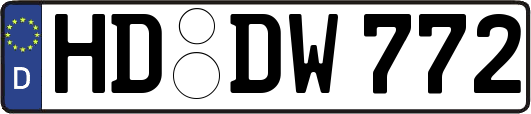 HD-DW772