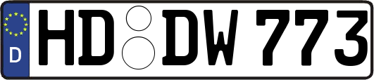 HD-DW773