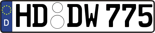 HD-DW775