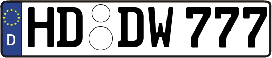 HD-DW777