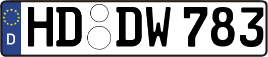 HD-DW783