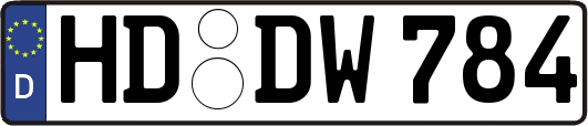 HD-DW784