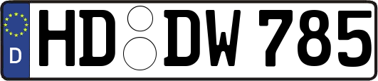 HD-DW785