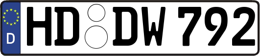 HD-DW792