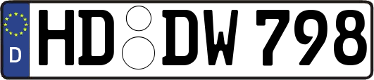 HD-DW798