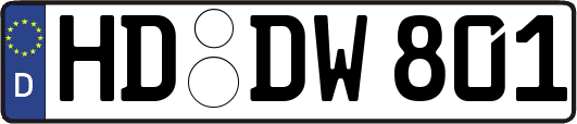 HD-DW801