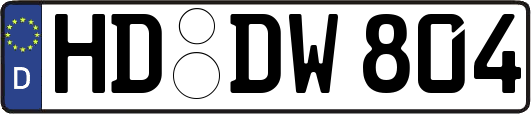HD-DW804